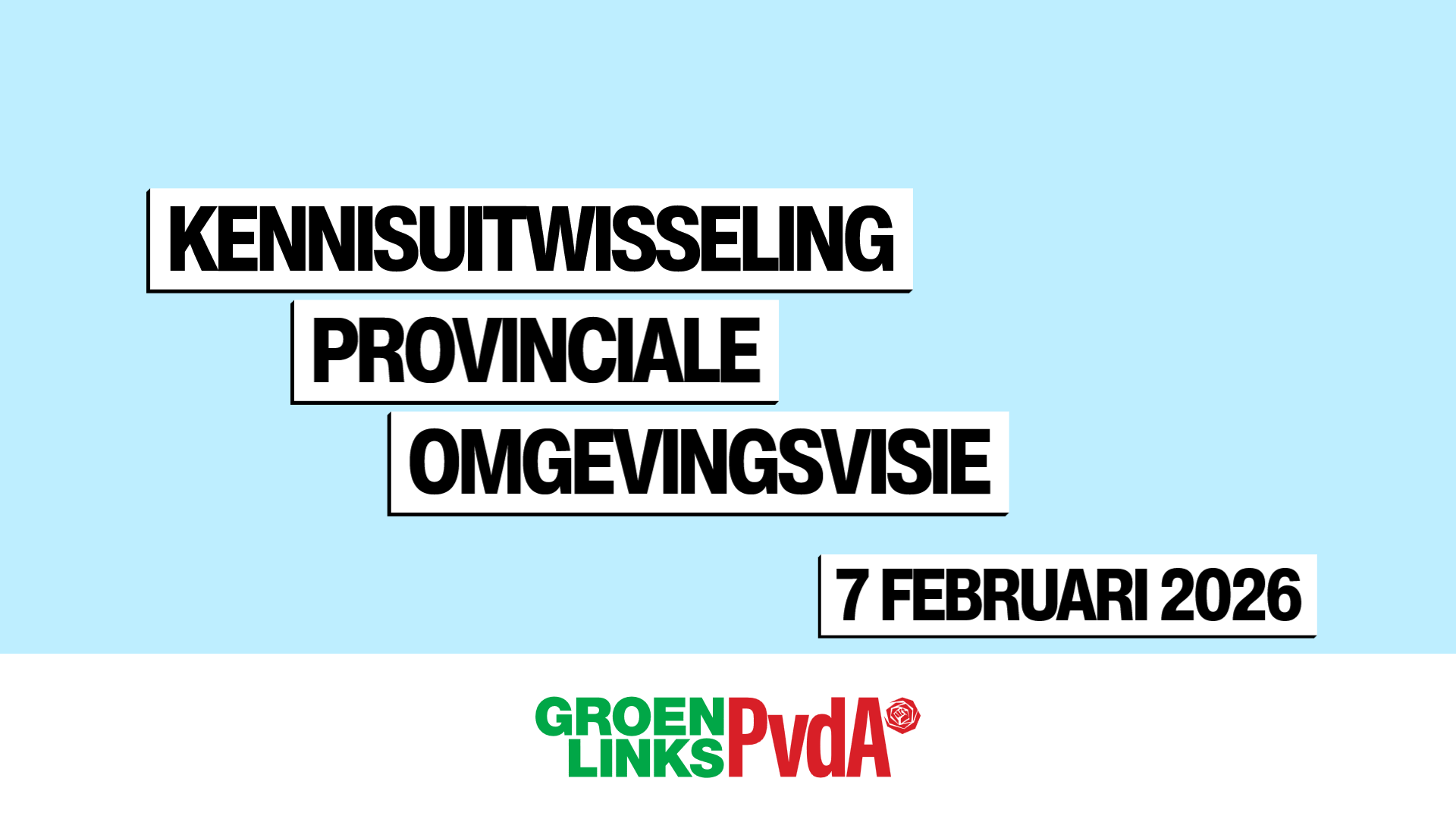 Kennisuitwisseling Provinciale Omgevingsvisie, 7 februari 2026