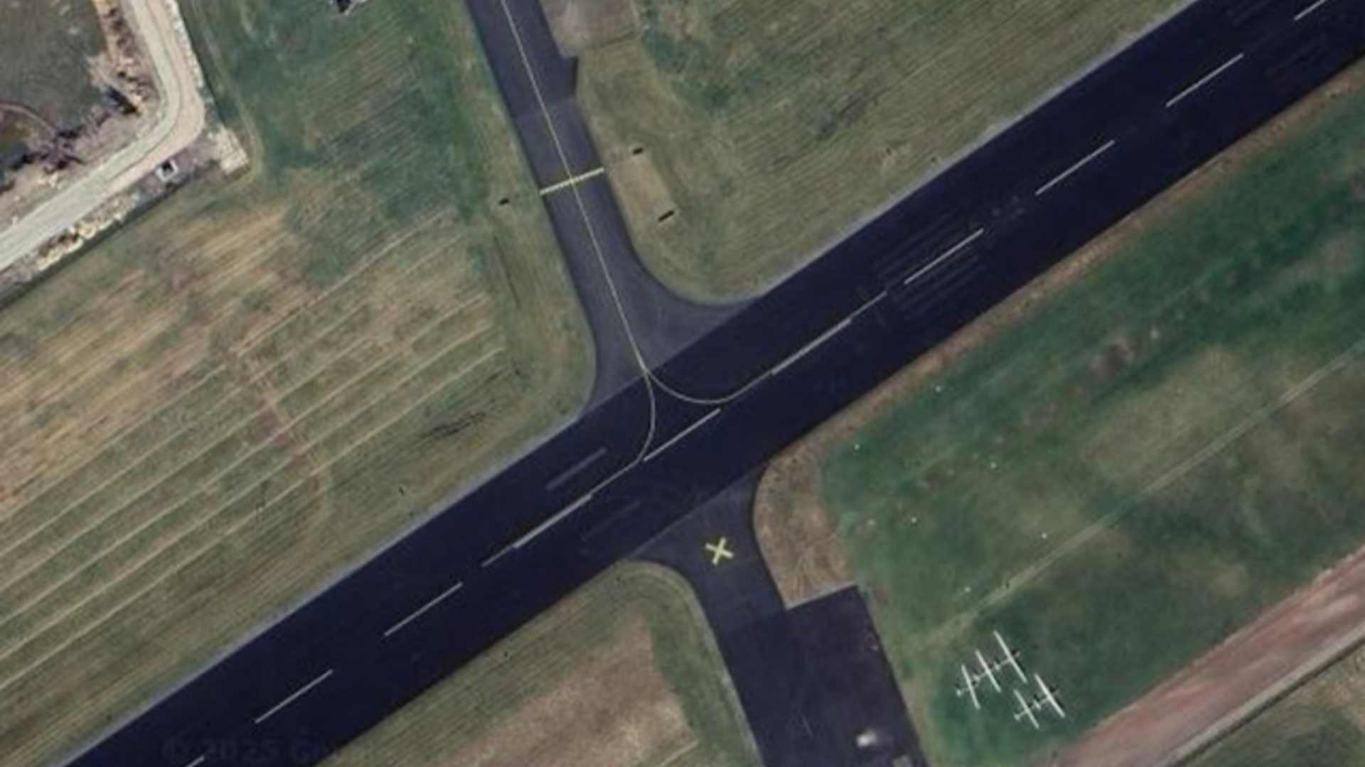 Twente Aiport op Google Maps