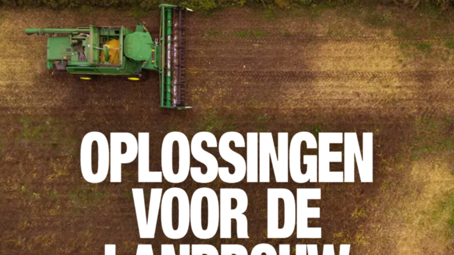oplossingen voor de landbouw
