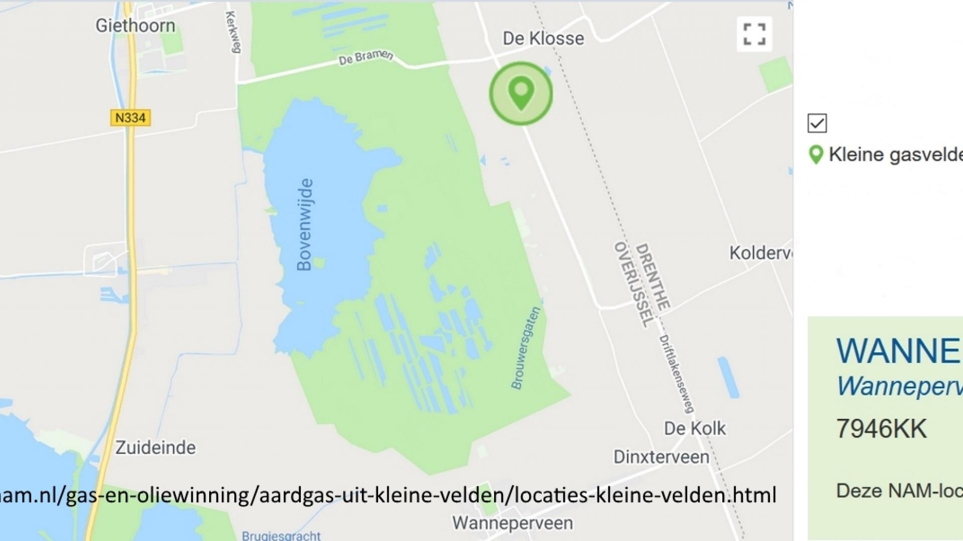 NAM Wanneperveen De Klosse
